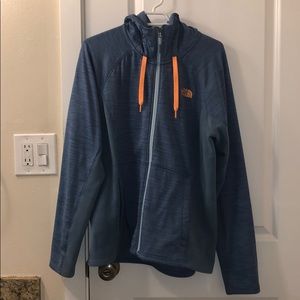 BLUE/ ORANGE NORTH FACE JACKET